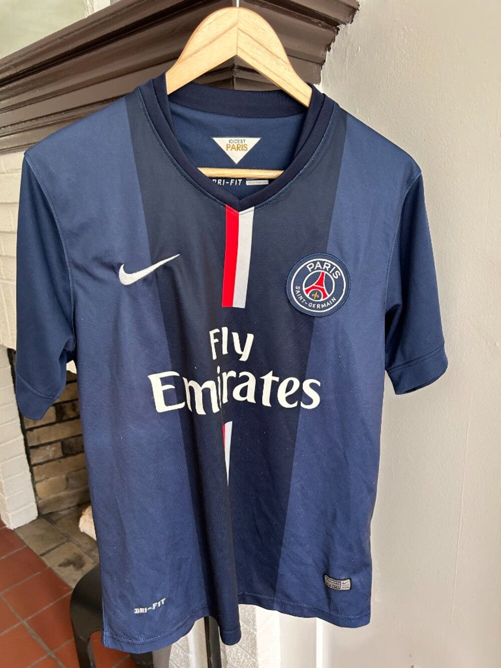 Nike Paris Saint-Germain Soccer Shirt #10 Zlatan Ibrahimović Size Small